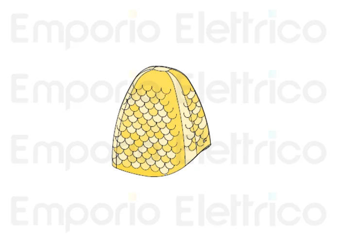 fadini pièce détachée capot orange transparent clignotant pour miri 4 46001
