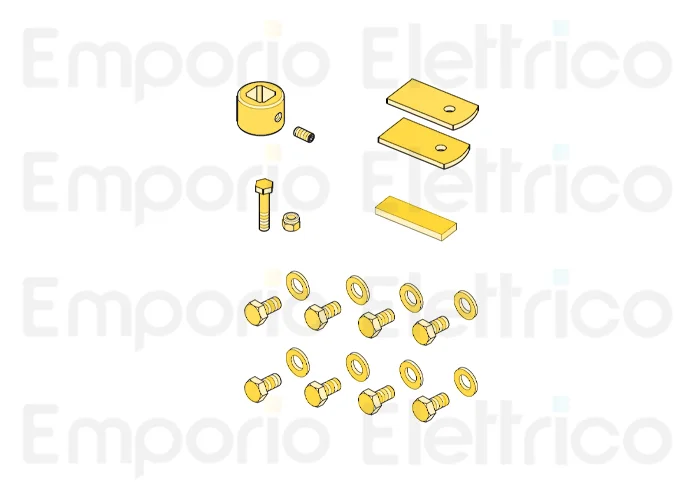 fadini pièce détachée paquet complet de petites pièces pour aproli 380 lb 380121 (ex 38099 ex 392l)