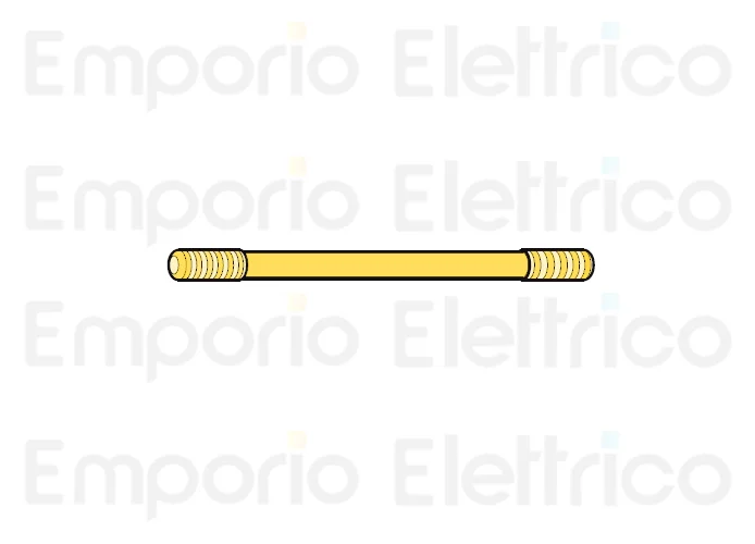 fadini 2x pièce détachée tireur m8x126 pour aproli 480 48058 2