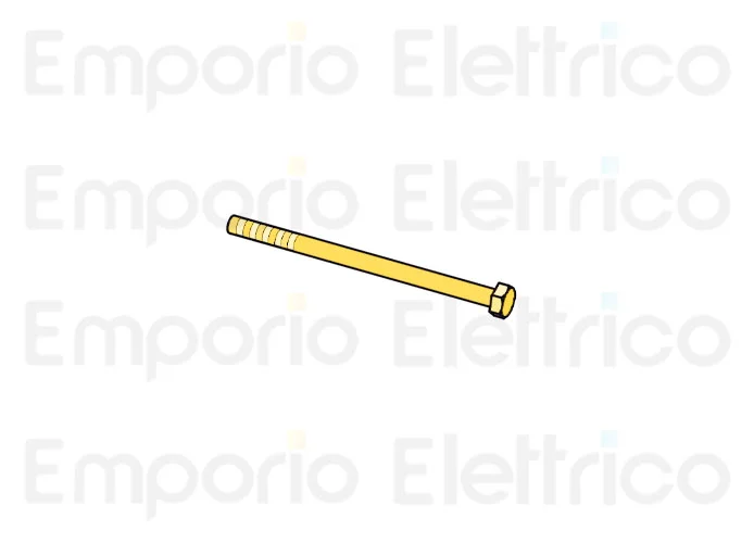 fadini 4x pièce détachée vis m8x125 te de fixation 74033 4