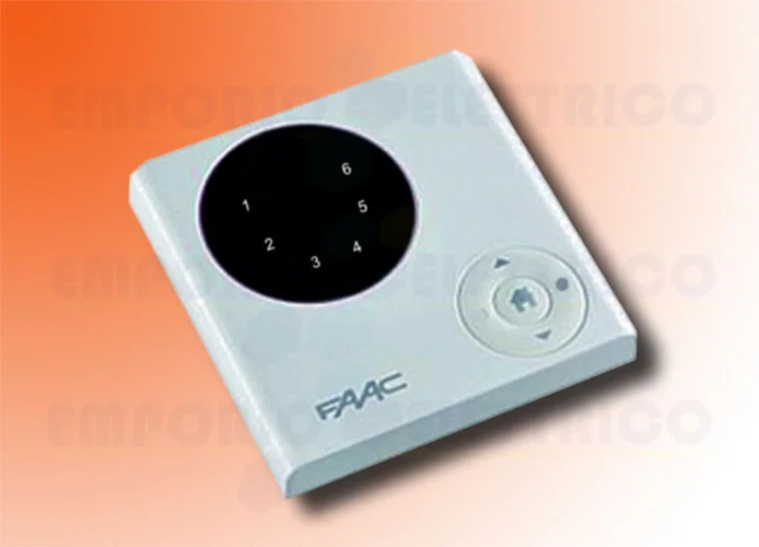 faac émetteur mural 6 canaux 433 mhz t-mode tm xt6m 132121