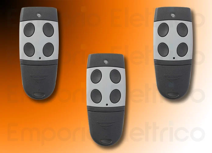cardin 3 x télécommande 4 canaux 433 mhz s449 txc449400 (ex txq449400)