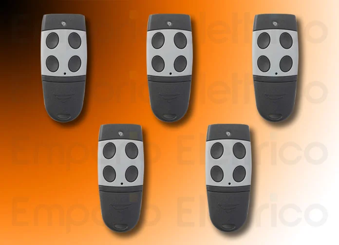 cardin 5 x télécommande 4 canaux 433 mhz s449 txc449400 (ex txq449400)
