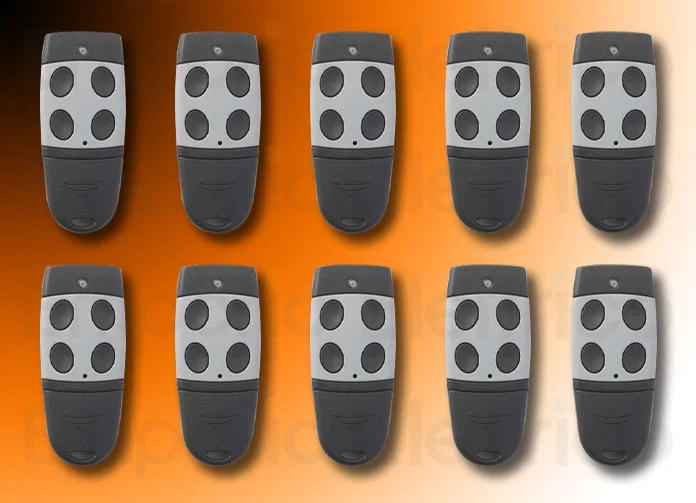 cardin 10 x télécommande 4 canaux 433 mhz s449 txc449400 (ex txq449400)