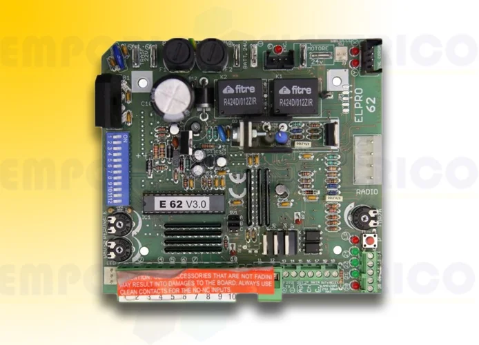 fadini carte du programmateur elpro 62 230v 620l (new code 680l)