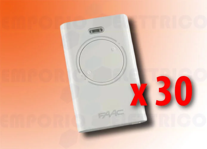 faac 30 x télécommande 2 canaux xt2 868 slh lr 787009 (new code 787030)