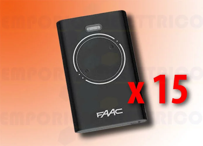 faac 15 x télécommande 2 canaux xt2 868 slh lr 7870091 (new code 787030)