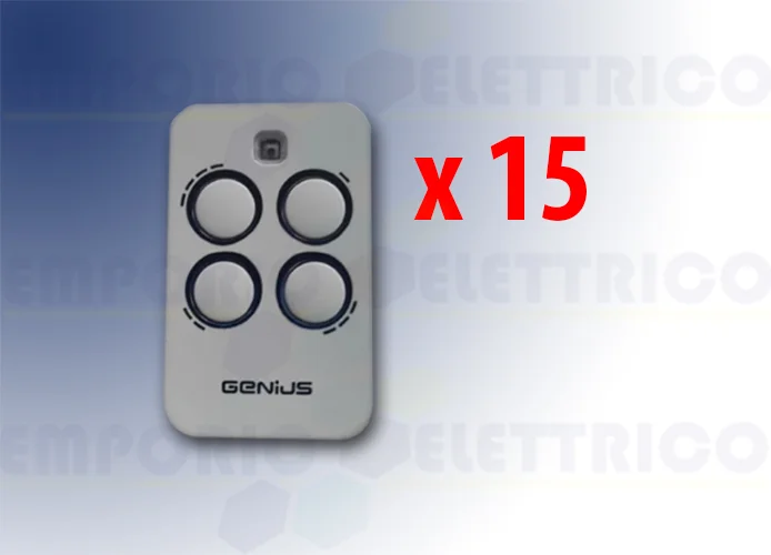 genius 15 x télécommande 4 canaux 868mhz jlc kilo tx4 6100333 (new 787035)