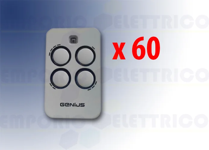 genius 60 x télécommande 4 canaux 868mhz jlc kilo tx4 6100333 (new 787035)
