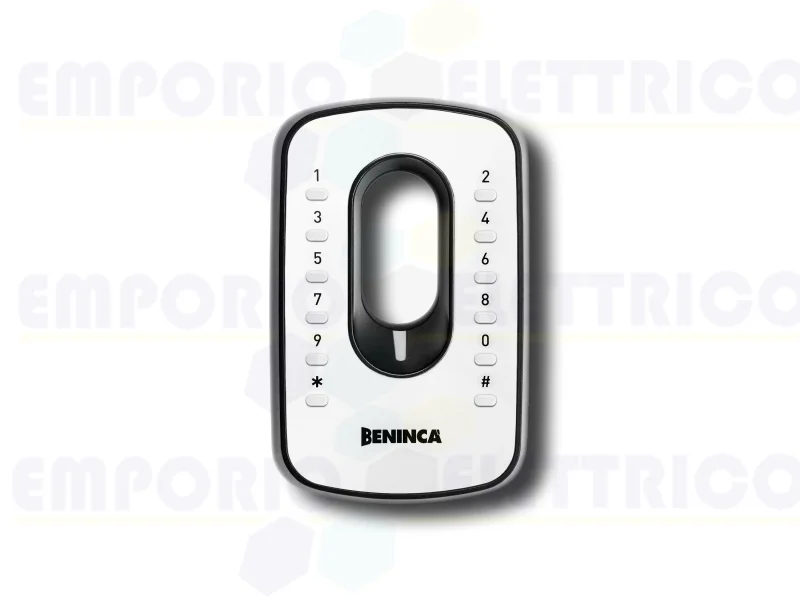 beninca clavier numérique en aluminium câblé ip54 iri.kpad-c&nbsp;9760032