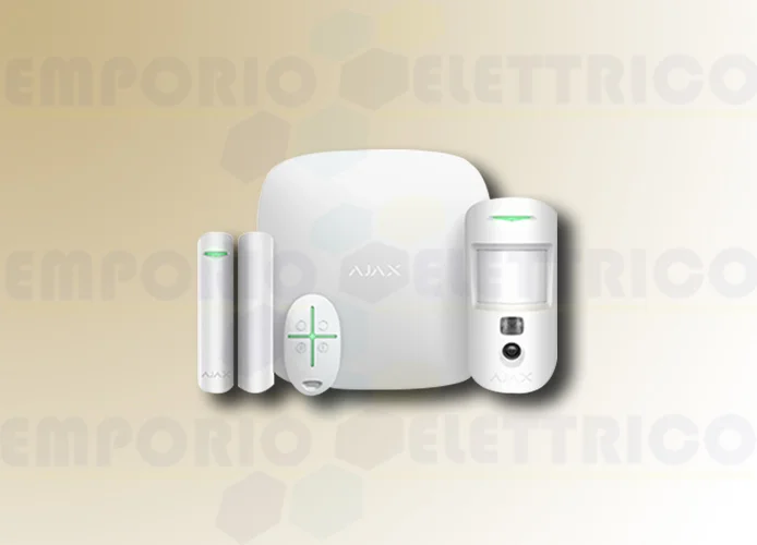 ajax starterkit cam plus hdr wireless blanc 156255 (ex 38174)