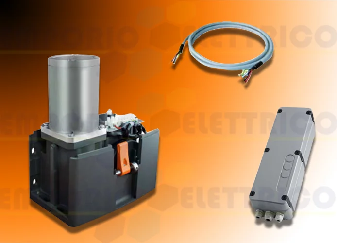 cardin kit intégrable pour portails coulissants jusqu'à 2000kg 24v kt-sli24draco2