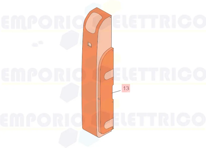 faac pièce détachée carter *f037102* opérateur 550 s/l 63003553 (ex 727267)