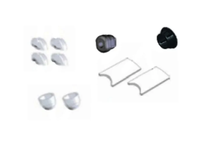 faac pièce détachée groupe plastiques blanches n1d (v750195) 63002825