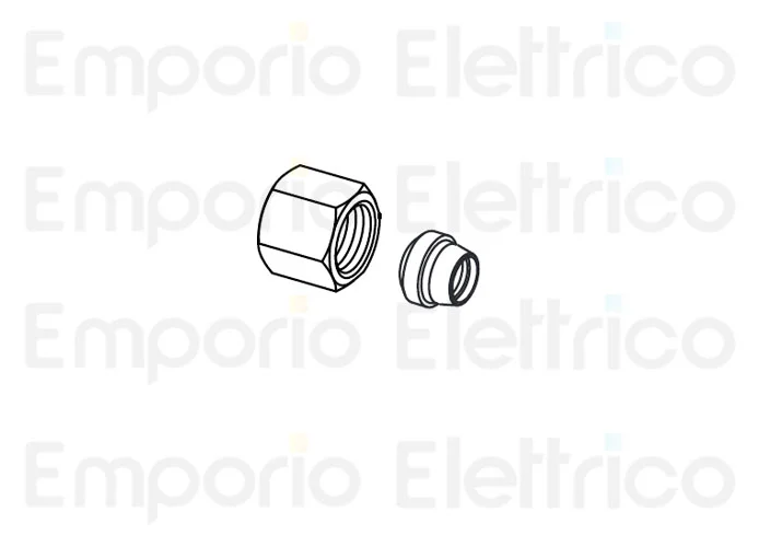fadini pièce détachée bague de blocage de 8 avec écrou pour combi 740 740192