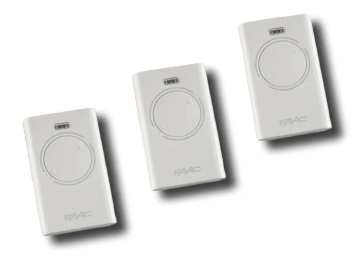 faac 3 télécommande à 2 canaux xt2 433 slh lr 787007 3 (new code 787032)