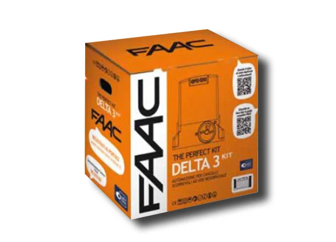 faac kit motorisation 230v delta3 kit perfect 105918