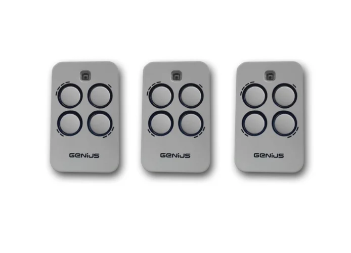 genius 3 x télécommande 4 canaux 868mhz jlc kilo tx4 6100333 (new 787035)