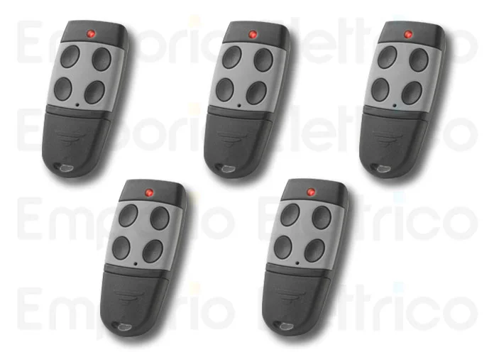 cardin 5 x télécommande 4 canaux 433 mhz s449 txc449400 (ex txq449400)