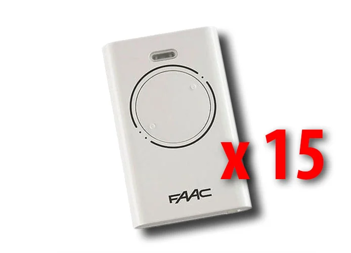 faac 15 télécommande à 2 canaux xt2 433 slh lr 787007 15 (new code 787032)