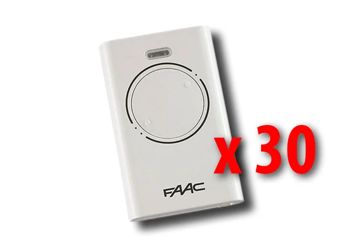 faac 30 télécommande à 2 canaux xt2 433 slh lr 787007 (new code 787032)