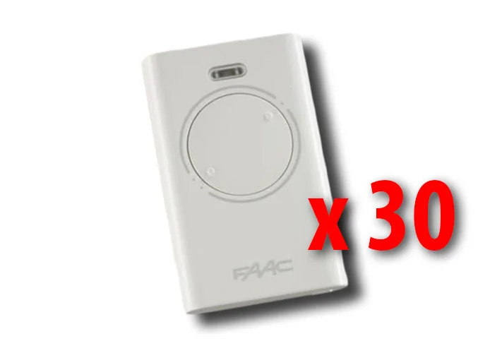 faac 30 x télécommande 2 canaux xt2 868 slh lr 787009 (new code 787030)