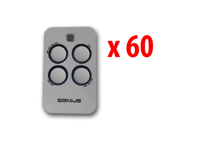 genius 60 x télécommande 4 canaux 868mhz jlc kilo tx4 6100333 (new 787035)