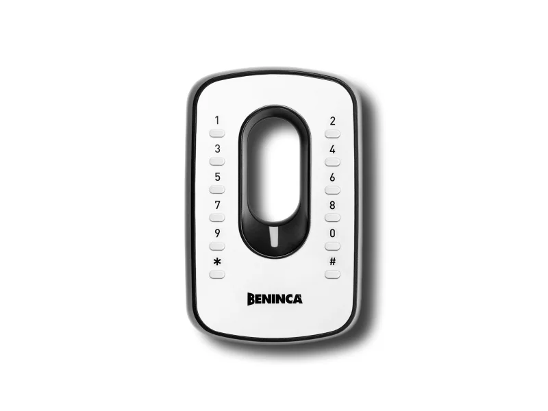 beninca clavier numérique en aluminium câblé ip54 iri.kpad-c&nbsp;9760032