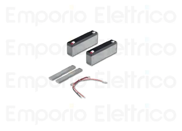 beninca kit de batterie de 2,1 Ah avec support et câble 908602344 bt2.bat