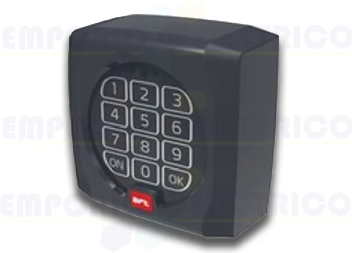 bft clavier numérique wireless q.bo touch 433 mhz 2600834 p121024 ( ex p121019 )
