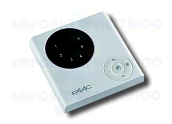 faac émetteur mural 6 canaux 433 mhz t-mode tm xt6m 132121