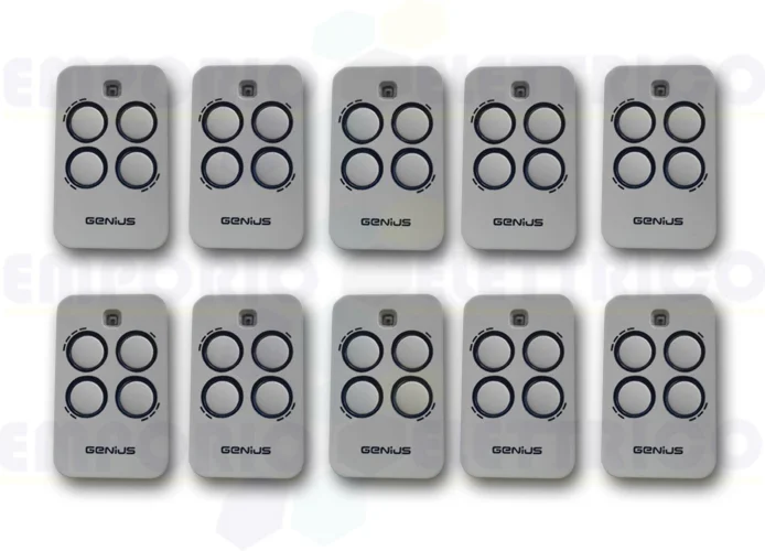 genius 10 x télécommande 4 canaux 868mhz jlc kilo tx4 6100333 (new 787035)