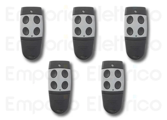 cardin 5 x télécommande 4 canaux 433 mhz s449 txc449400 (ex txq449400)