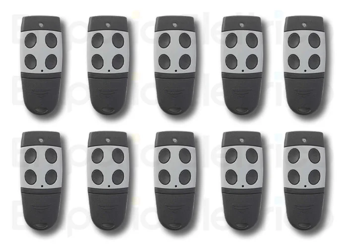 cardin 10 x télécommande 4 canaux 433 mhz s449 txc449400 (ex txq449400)