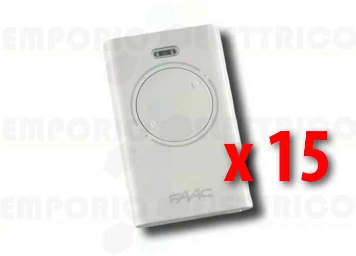 faac 15 x télécommande 2 canaux xt2 868 slh lr 787009 (new code 787030)
