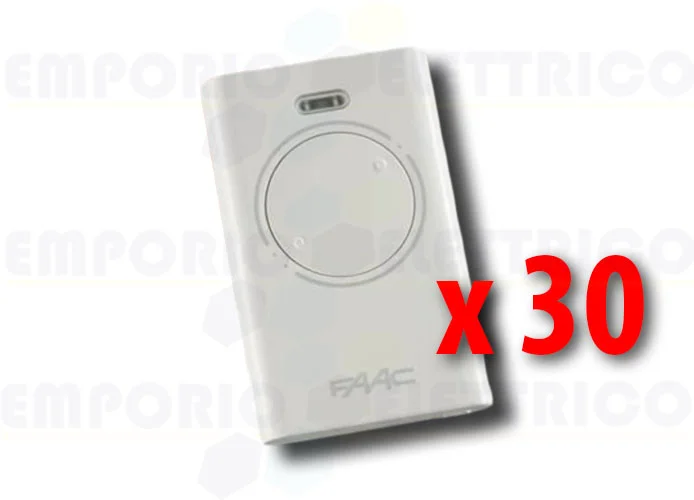 faac 30 x télécommande 2 canaux xt2 868 slh lr 787009 (new code 787030)