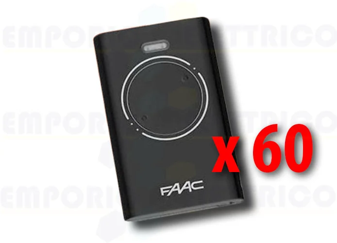 faac 60 x télécommande 2 canaux xt2 868 slh lr 7870091 (new code 787030)