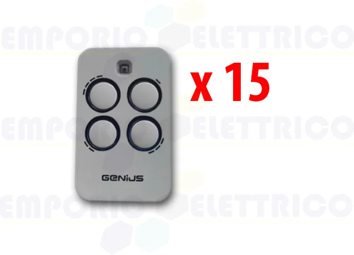 genius 15 x télécommande 4 canaux 868mhz jlc kilo tx4 6100333 (new 787035)