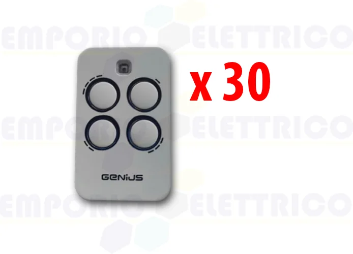 genius 30 x télécommande 4 canaux 868mhz jlc kilo tx4 6100333 (new 787035)