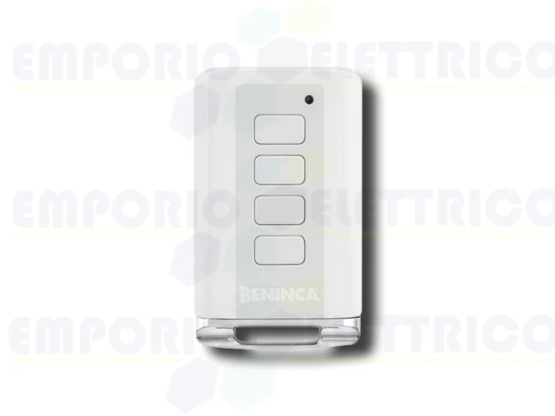 beninca émetteur 4 canaux rolling code advancé et code fixe iri.tx4ak&nbsp;9863208