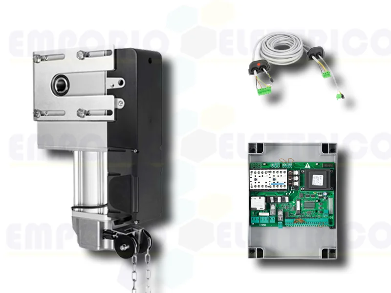 beninca kit automatisme portes garage et industrielles 230v kvn.m20 esw 9592622