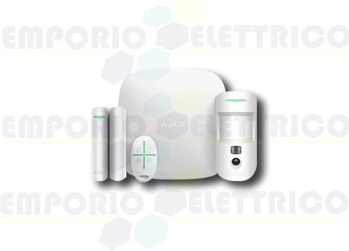 ajax starterkit cam hdr wireless blanc 156253 (ex code 38172)