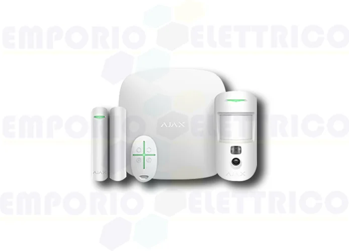 ajax starterkit cam plus hdr wireless blanc 156255 (ex 38174)