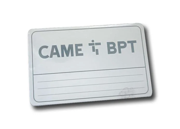came bpt paquet de 10 clés de proximité en format carte dbad10 61800460