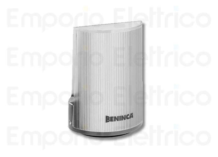 beninca clignotant blanche avec antenne intégrée 953402665 star (ex lampy)